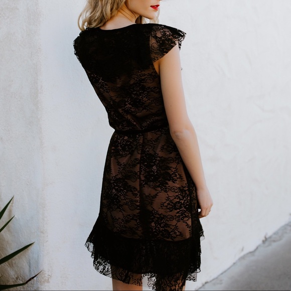 Lace Wrap Dress - Picture 8 of 8